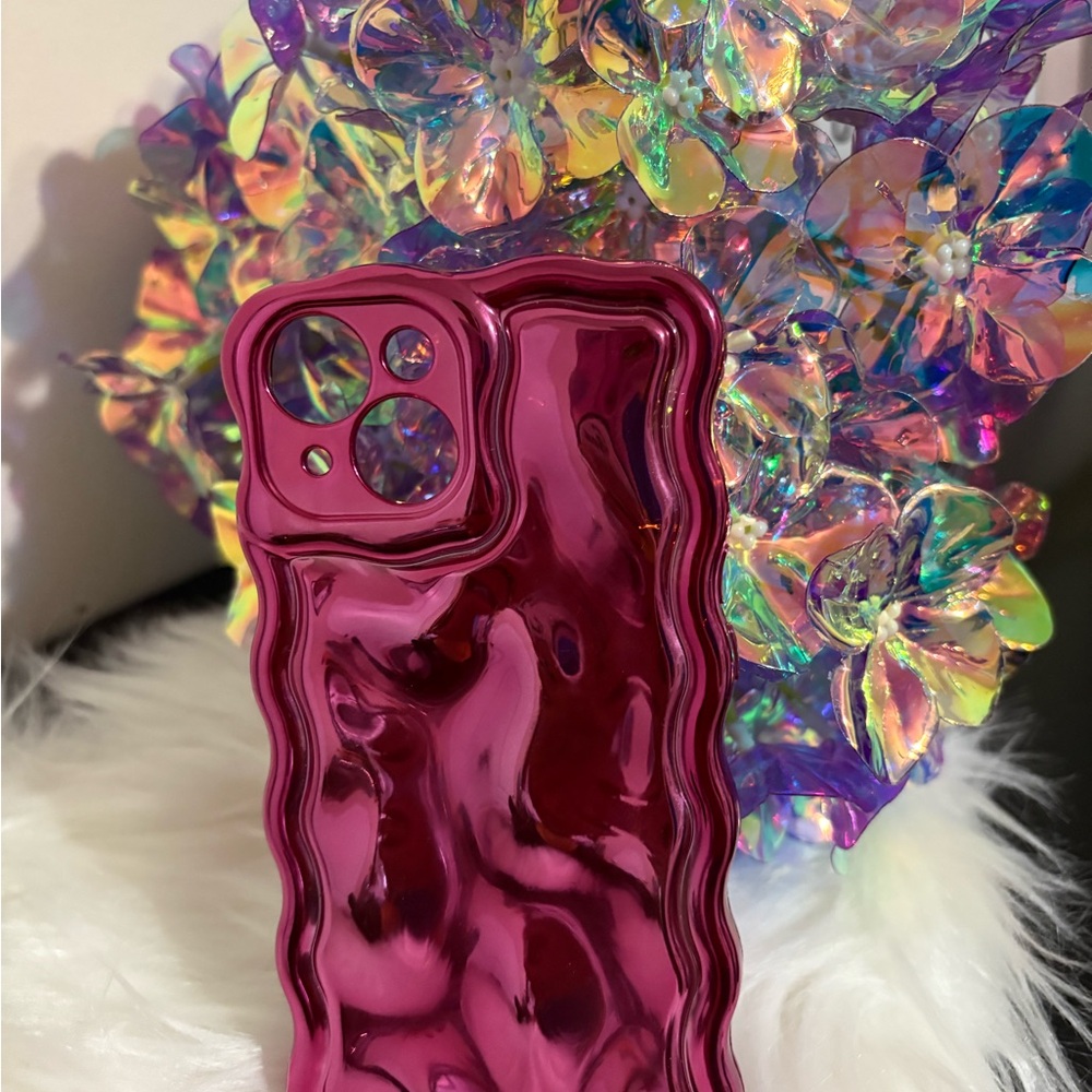 Metallic Pink Phone Case